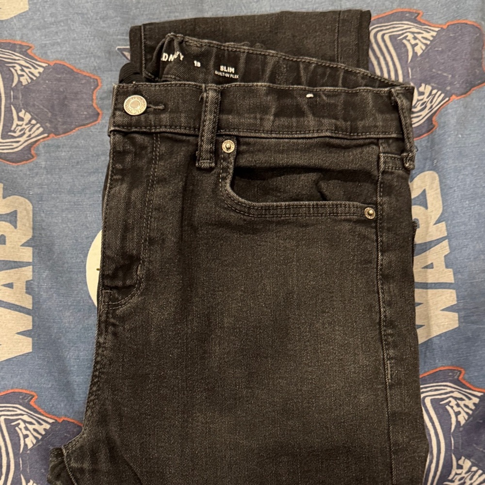 Old Navy Kids Black Denim Jeans